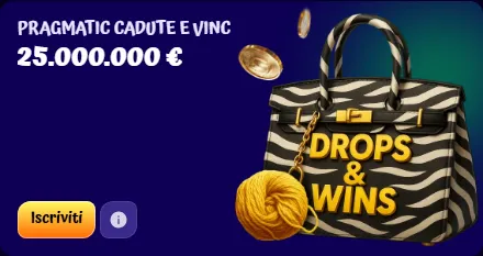Pragmatic cadute e vinc 25 000 000 eur