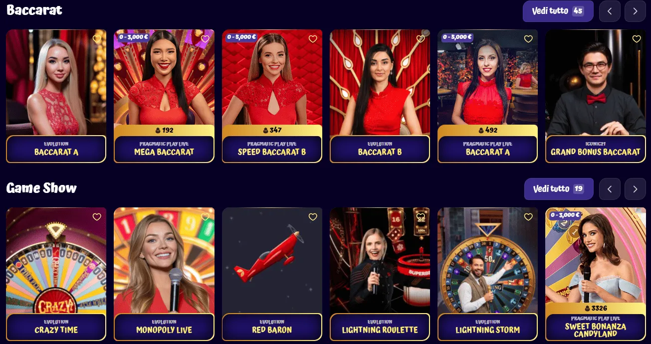 SpinGranny Casino Live Casino 5